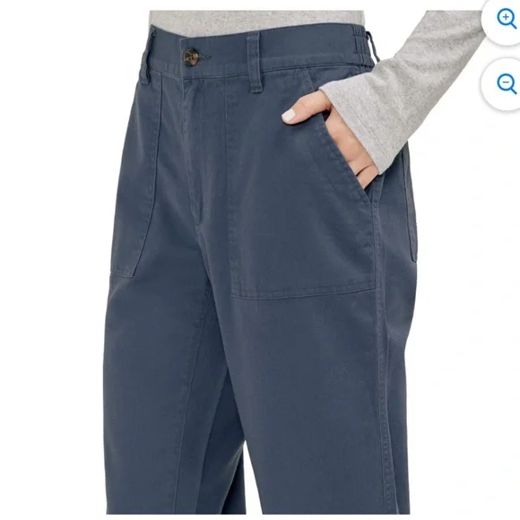 Gap Women's' Twill Jogger Blue Size Small - Picture 2 of 9